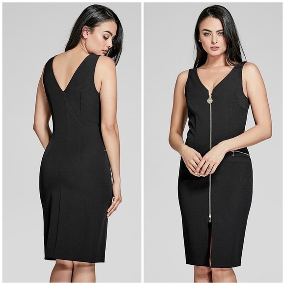 GUESS BY MARCIANO Collection Women's Black Dress - Picture 1 of 6